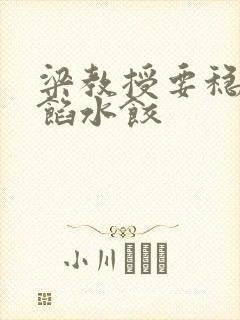 梁教授要稳住肉馅水饺