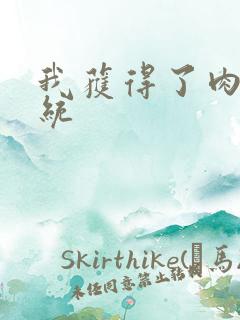 我获得了肉禽系统