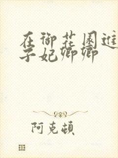 在御花园进入太子妃卿卿