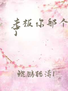 老板你那个太长了