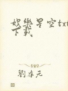 娱乐星空txt下载