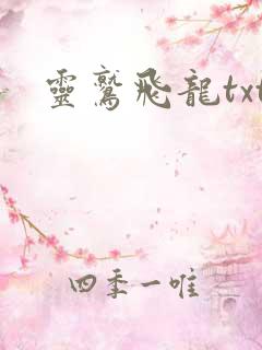 灵鹫飞龙txt