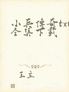 小兵传奇txt全集下载