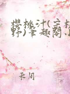 樱桃汁(宋枝江野)笔趣阁小说