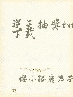 逆天抽奖txt下载