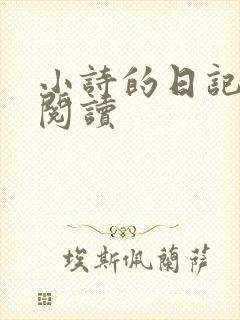 小诗的日记全文阅读
