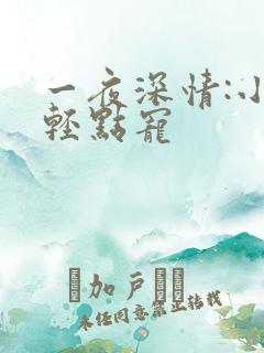 一夜深情:小叔轻点宠