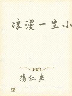 浪漫一生小说网