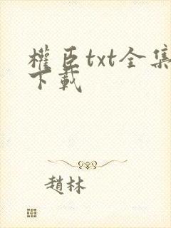 权臣txt全集下载