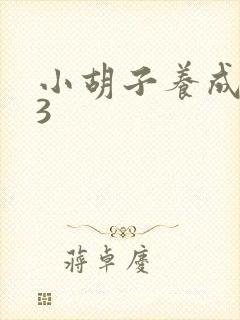 小胡子养成计划3