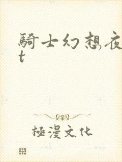 骑士幻想夜txt