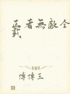 正者无敌全集下载