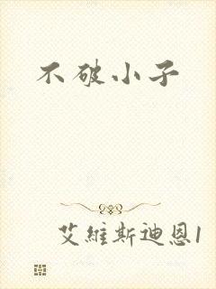 不破小子