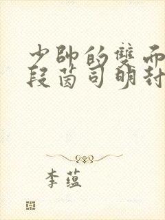 少帅的双面宠妻段茵司明封免费