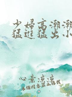 少妇高潮潮喷到猛进猛出小说