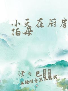 小天在厨房插杨伯母