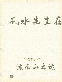 风水先生在线