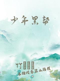 少年黑帮