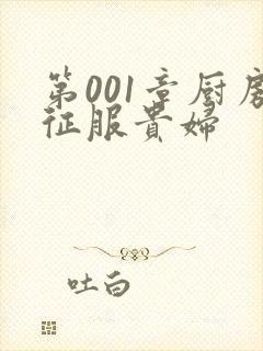 第001章厨房征服贵妇