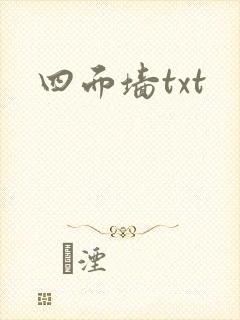 四面墙txt