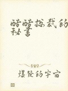 酷酷总裁的万能秘书