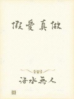 假爱真做