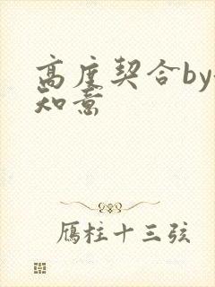 高度契合by洛知意
