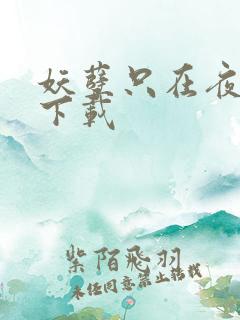 妖孽只在夜里哭下载