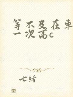 等不及在车里做一次高c