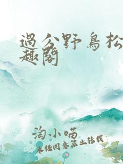 过分野鸟松米笔趣阁
