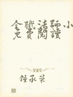 全职法师小说 免费阅读