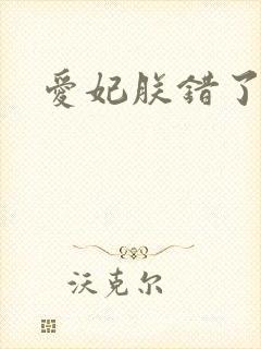 爱妃朕错了
