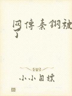 网传秦钢被打死了