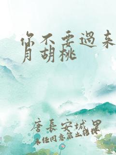 你不要过来阿三月胡桃