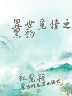 异世觅情之钟爱黑豹