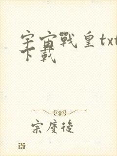 宇宙战皇txt下载