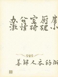 办公室厨房呻吟激情旖旎小说