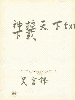 神控天下txt下载