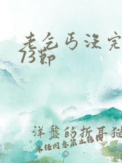 老乞丐没完没了73节