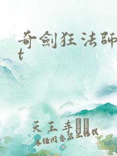 奇剑狂法师txt