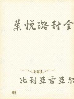 叶悦璐封金小说