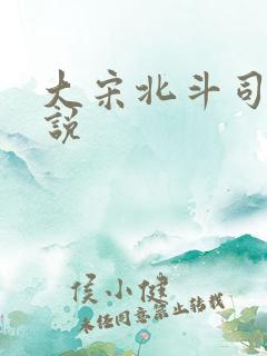大宋北斗司 小说