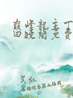 巅峰龙主丁长顺田晓兰免费阅读