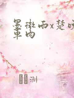 墨微雨x楚晚宁车肉