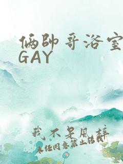 俩帅哥浴室互攻GAY