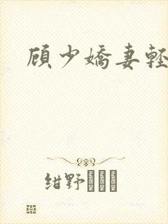 顾少娇妻轻点虐