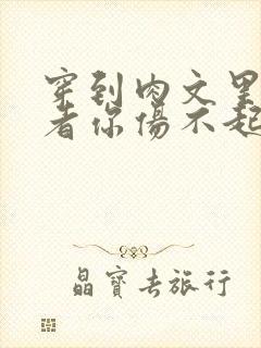 穿到肉文里的作者你伤不起