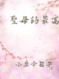 圣母的最高境界