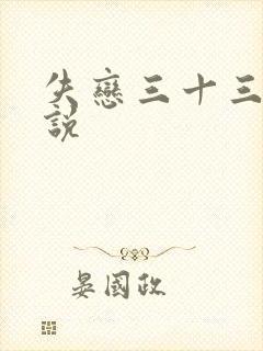 失恋三十三天小说