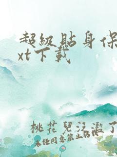 超级贴身保镖txt下载